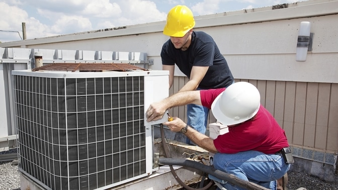 Commercial Rooftop HVAC Unit